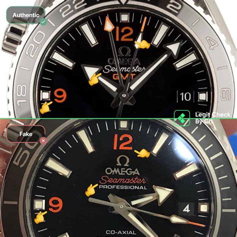 omega seamaster orange fake|how to authenticate omega watch.